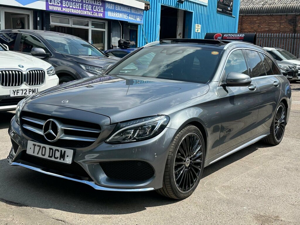 Mercedes-Benz C Class 2.1 C300dh Amg Line Premium G-tronic Euro 6 S Grey #3