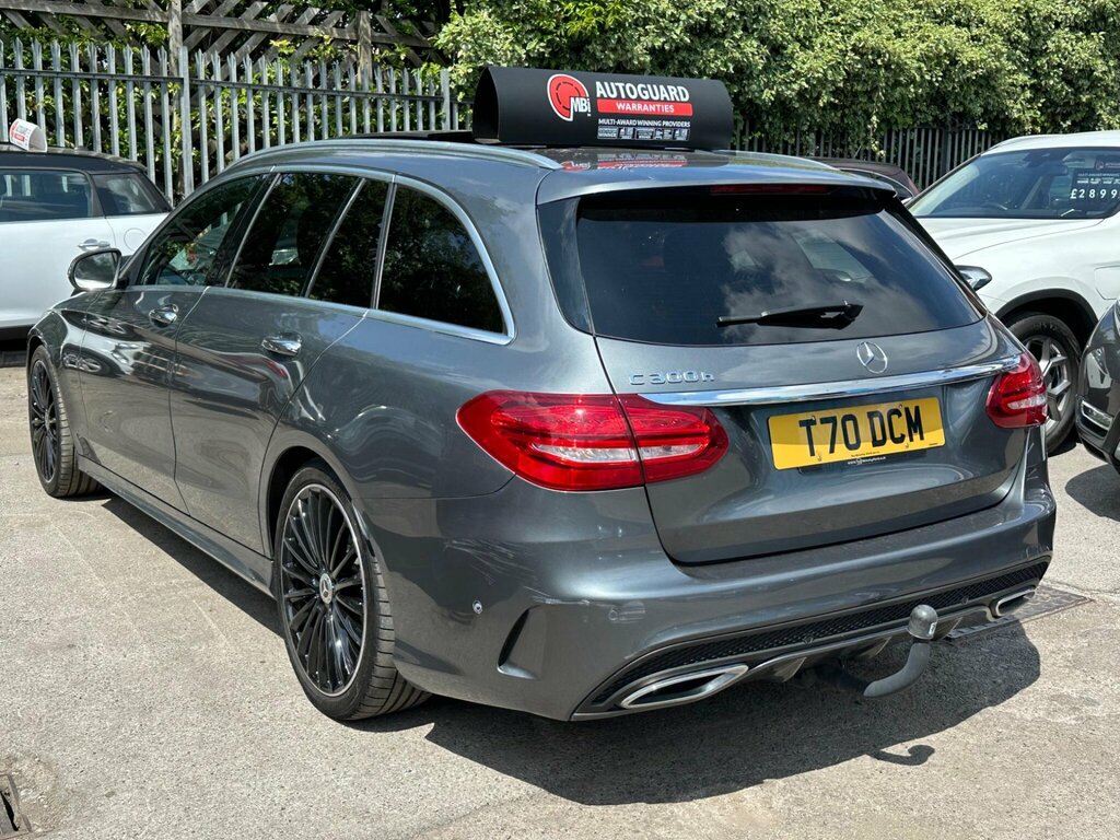 Mercedes-Benz C Class 2.1 C300dh Amg Line Premium G-tronic Euro 6 S Grey #4