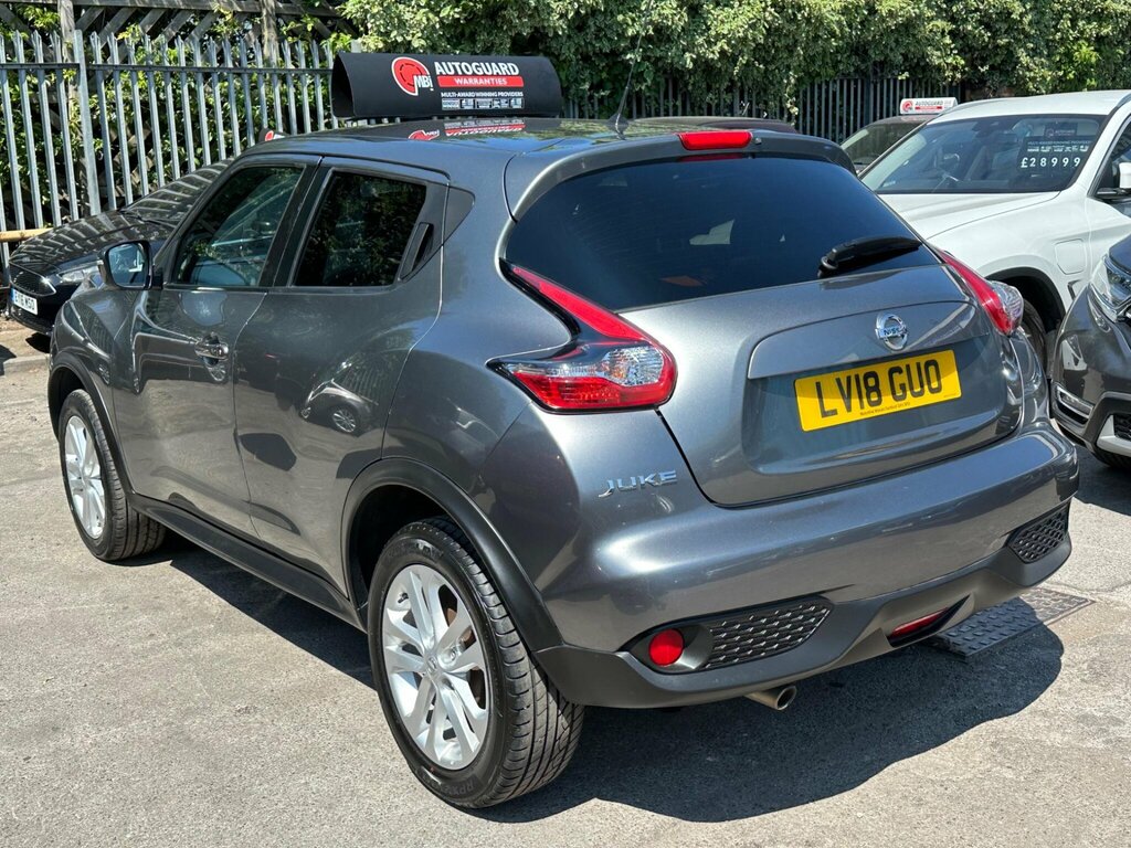 Nissan Juke 1.6 N-connecta Xtron Euro 6 Grey #4