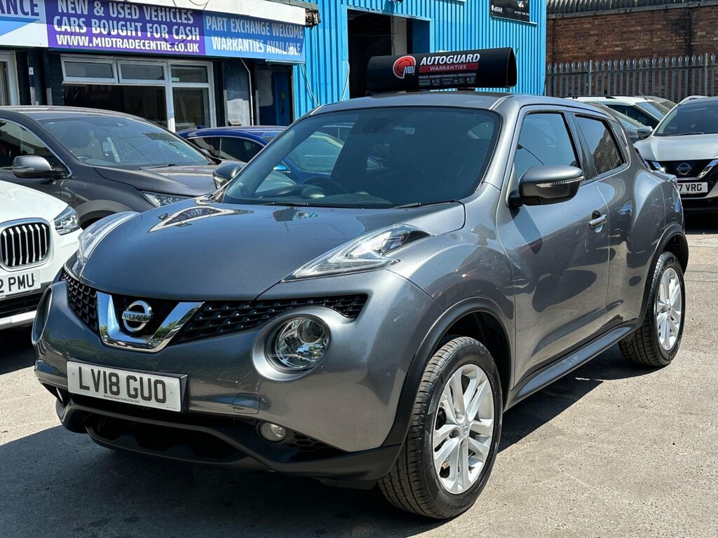 Nissan Juke 1.6 N-connecta Xtron Euro 6 Grey #3