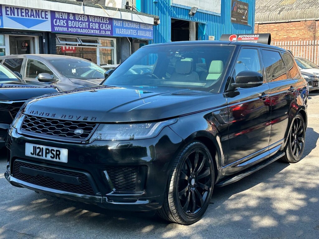 Land Rover Range Rover Sport 3.0 Sd V6 Hse Dynamic 4Wd Euro 6 Ss J121PSR Black #3