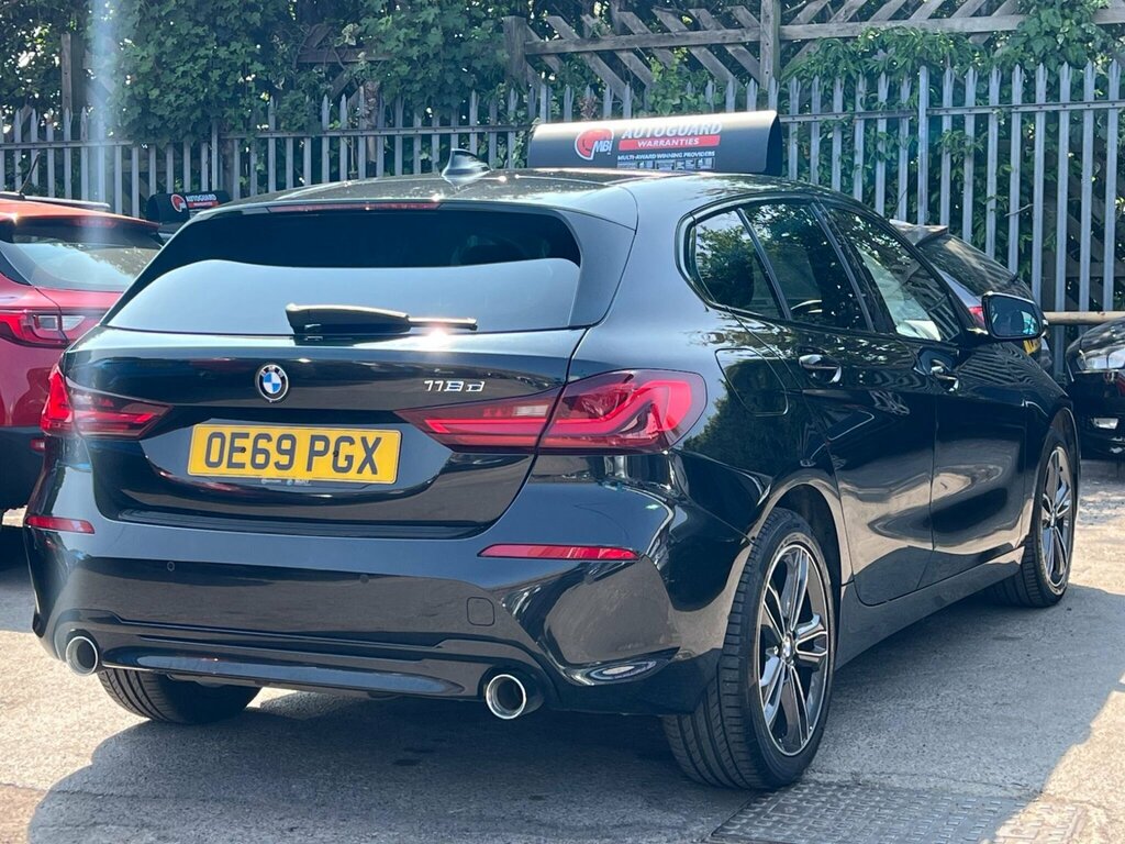BMW 1 Series 2.0 118D Sport Euro 6 Ss OE69PGX Black #6