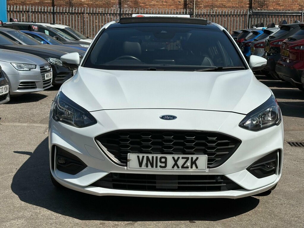 Ford Focus 1.0T Ecoboost St-line X Euro 6 Ss VN19XZK White #2