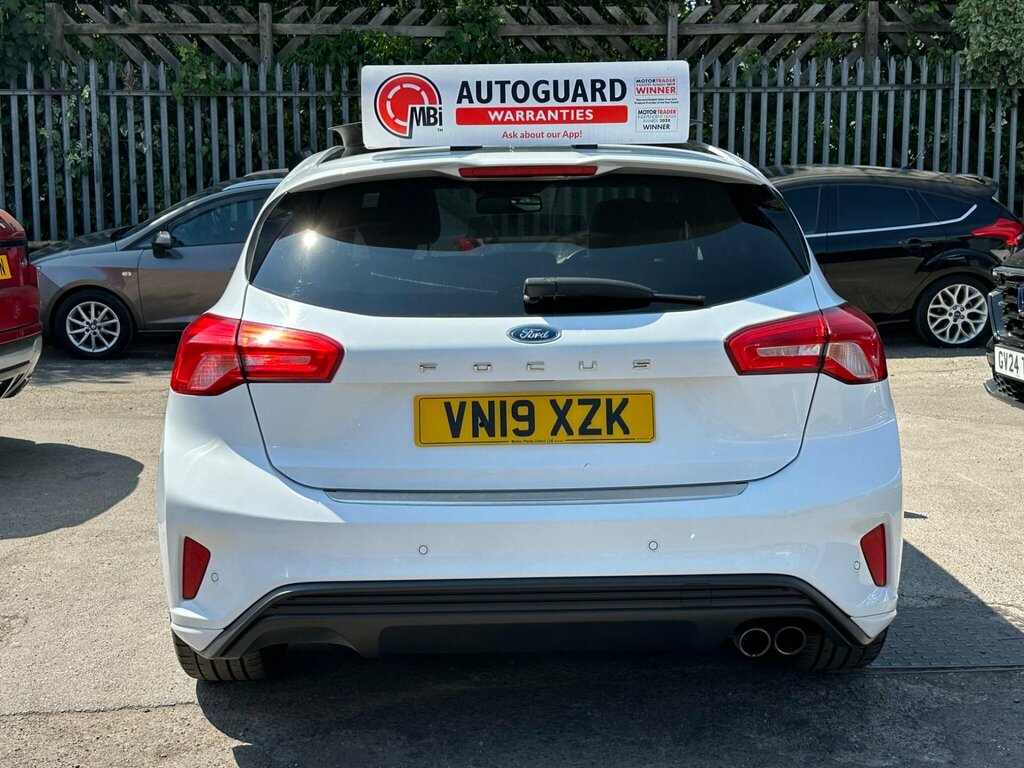 Ford Focus 1.0T Ecoboost St-line X Euro 6 Ss VN19XZK White #5