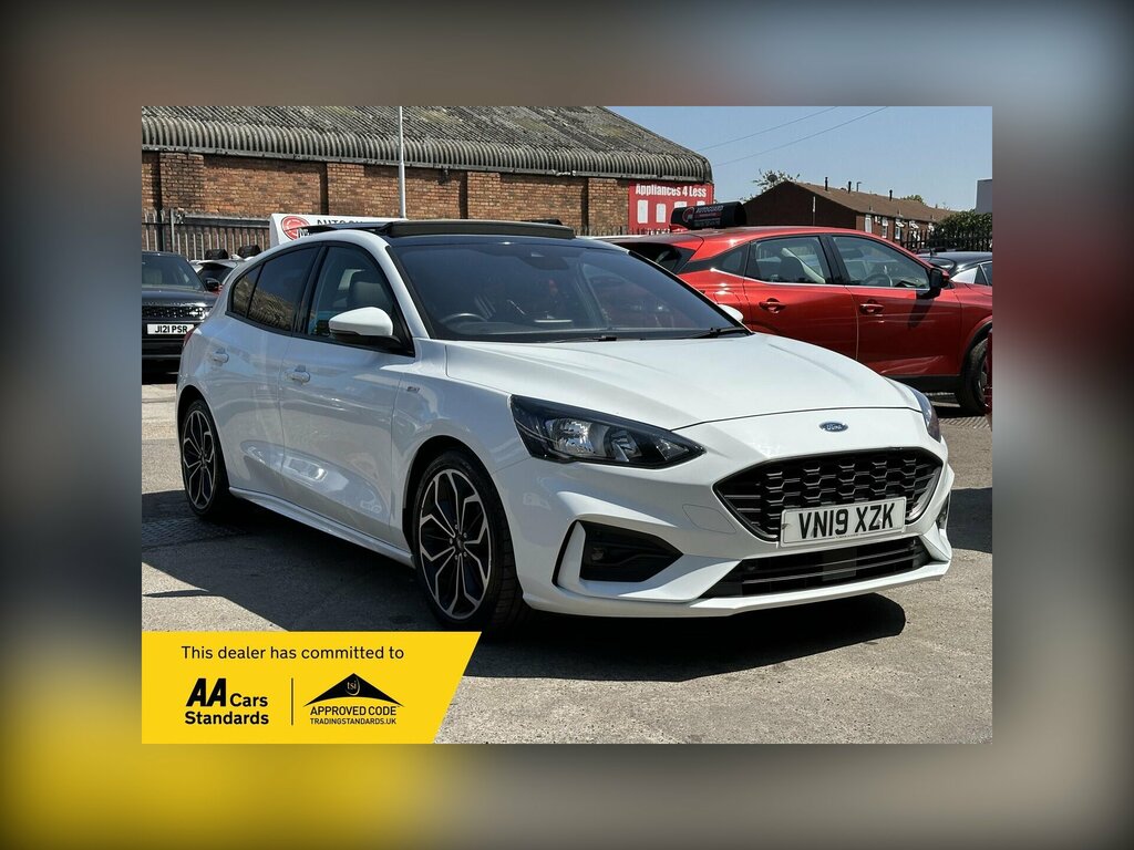 Ford Focus 1.0T Ecoboost St-line X Euro 6 Ss White