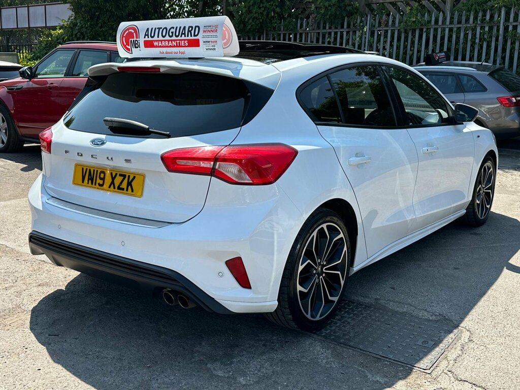 Ford Focus 1.0T Ecoboost St-line X Euro 6 Ss VN19XZK White #6