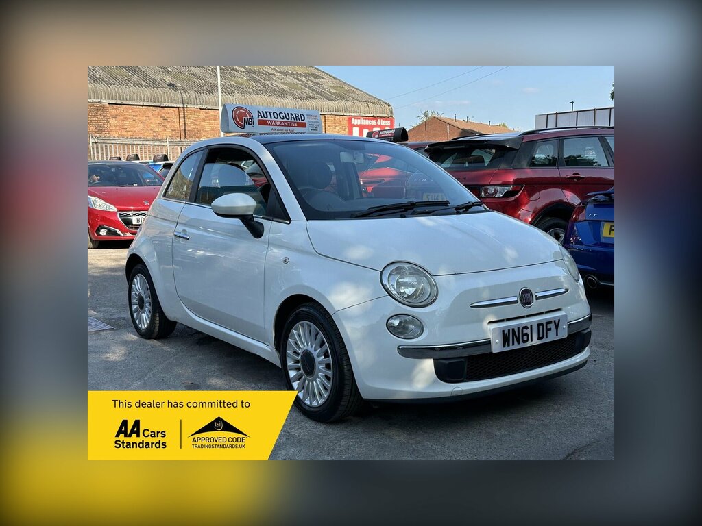 Fiat 500 0.9 Twinair Lounge Euro 5 Ss White