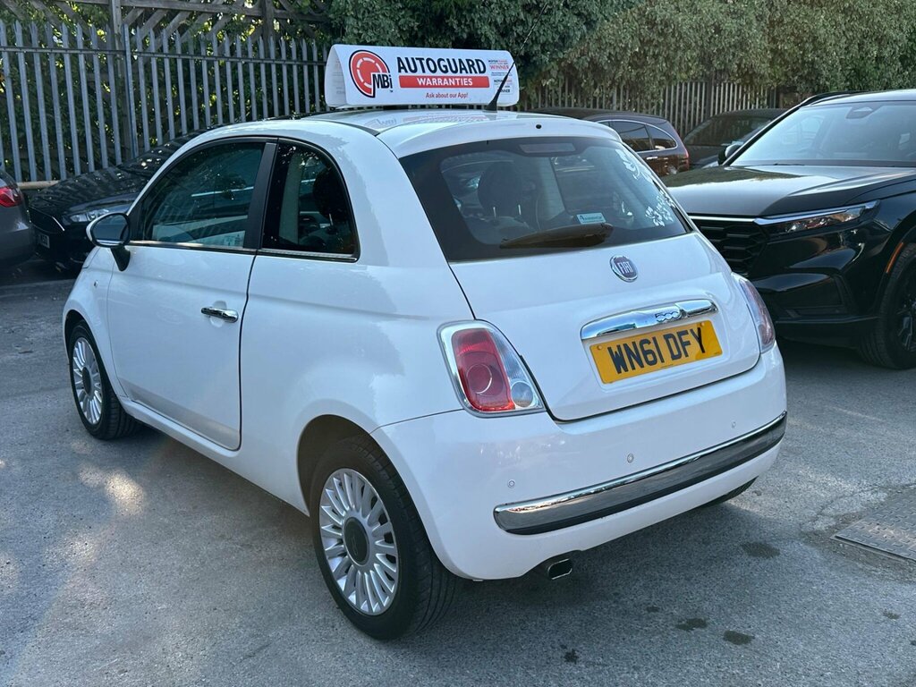 Fiat 500 0.9 Twinair Lounge Euro 5 Ss White #4