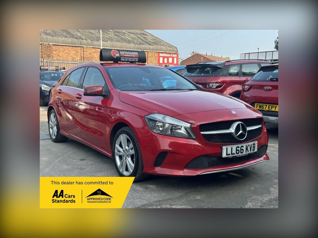Mercedes-Benz A Class 1.5 A180d Sport Executive 7G-dct Euro 6 Ss Red
