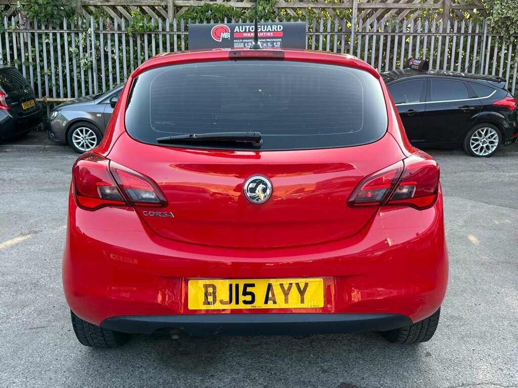 Vauxhall Corsa Se Red #5