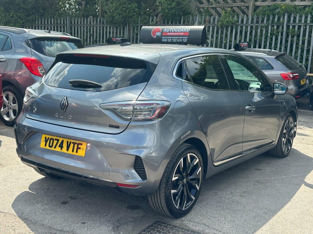 Renault Clio 1.6 E-tech Techno Euro 6 Ss YO74VTF Grey #5