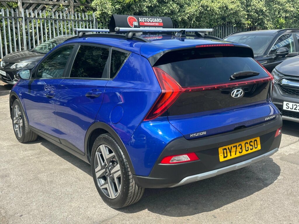Hyundai Bayon 1.0 T-gdi Mhev Premium Euro 6 Ss Blue #4