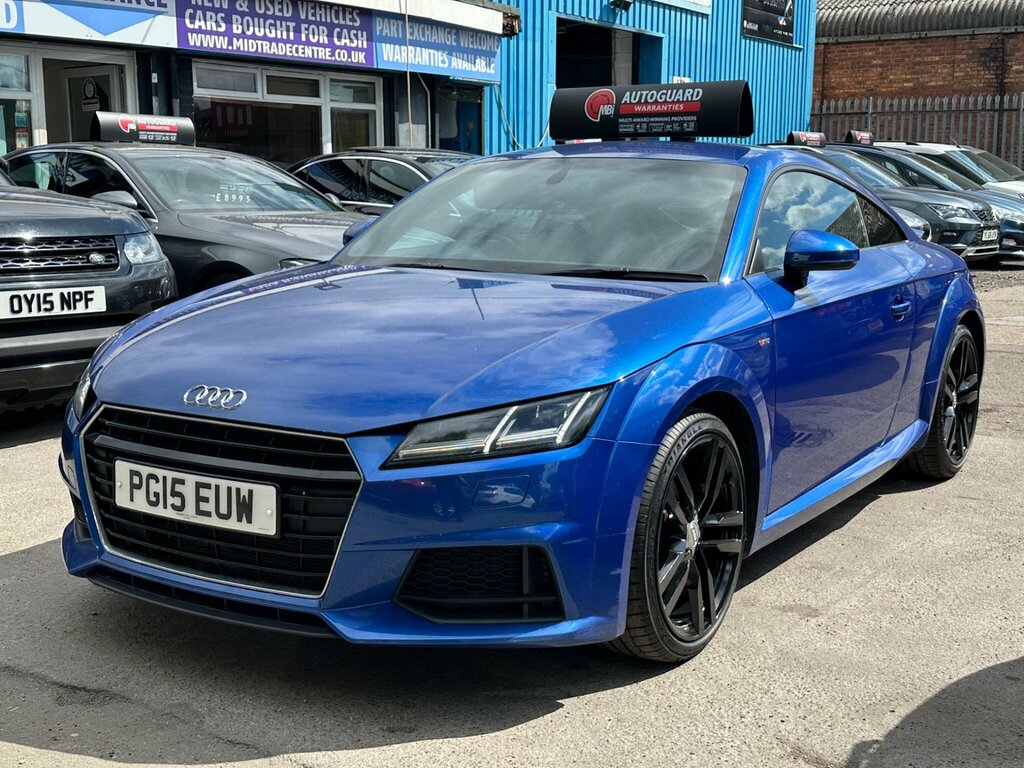 Audi TT 2.0 Tdi Ultra S Line Euro 6 Ss Blue #3