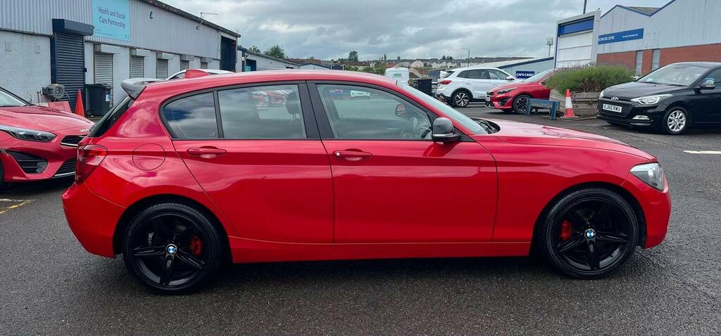 BMW 1 Series 1.6 116I Sport Euro 5 Ss Red #4