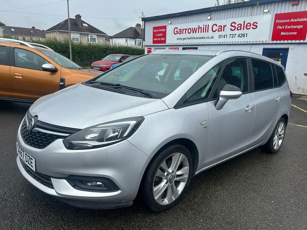 Vauxhall Zafira Tourer 1.4I Turbo Sri Nav Euro 6 Silver