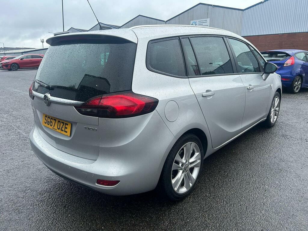 Vauxhall Zafira Tourer 1.4I Turbo Sri Nav Euro 6 Silver #3