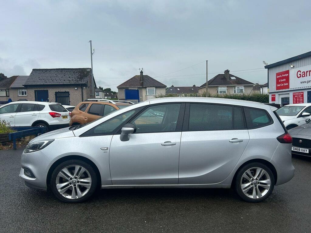 Vauxhall Zafira Tourer 1.4I Turbo Sri Nav Euro 6 Silver #5
