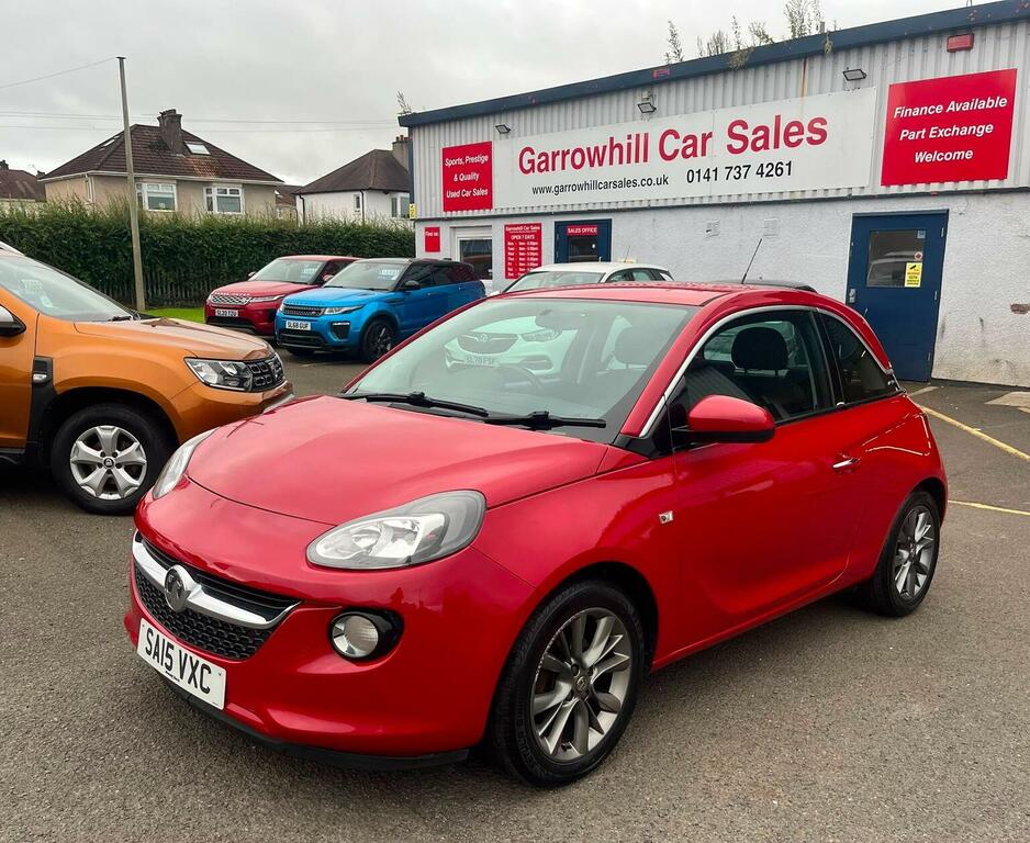 Vauxhall Adam 1.2 16V Jam Euro 5 Red