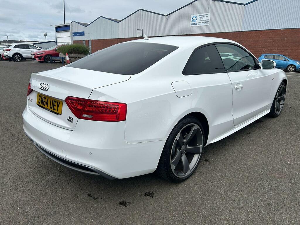Audi A5 2.0 Tdi Black Edition Quattro Euro 5 Ss White #5