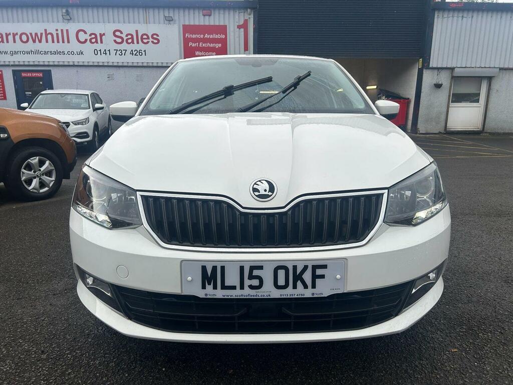Skoda Fabia 1.0 Se L Euro 6 Ss White #3