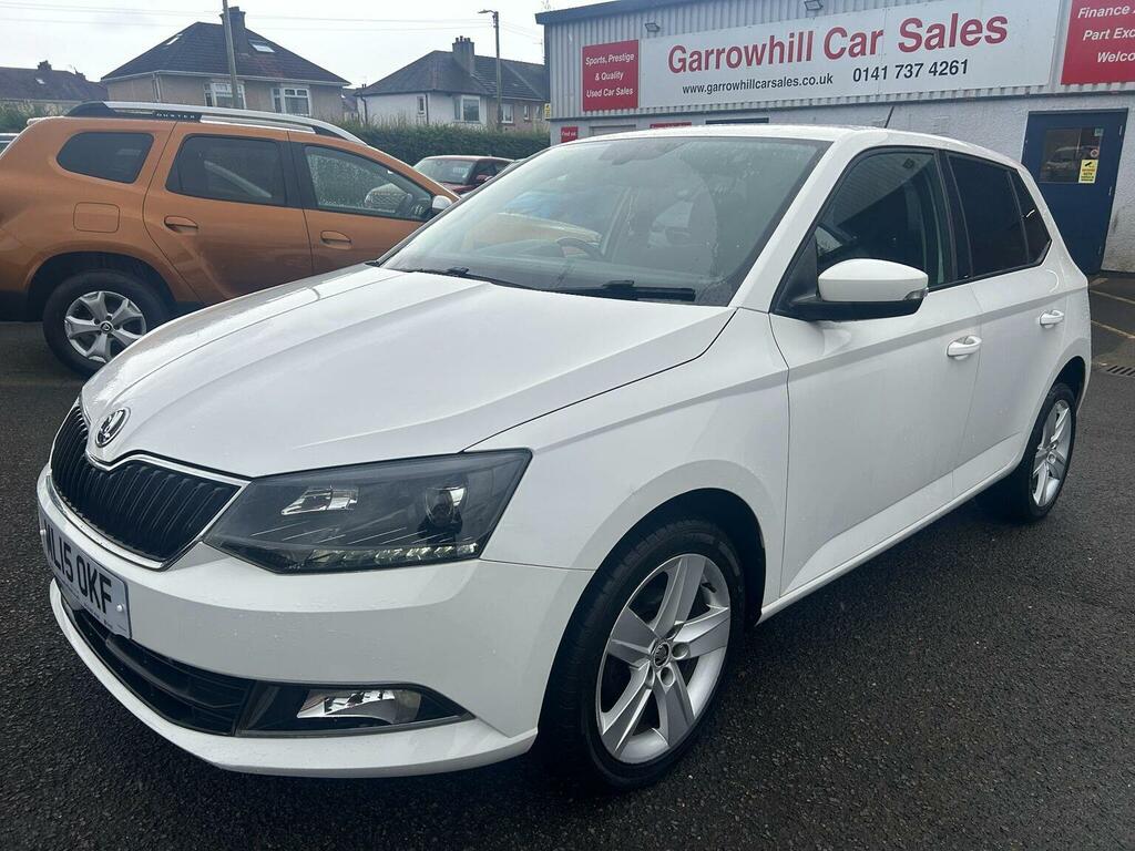 Skoda Fabia 1.0 Se L Euro 6 Ss White
