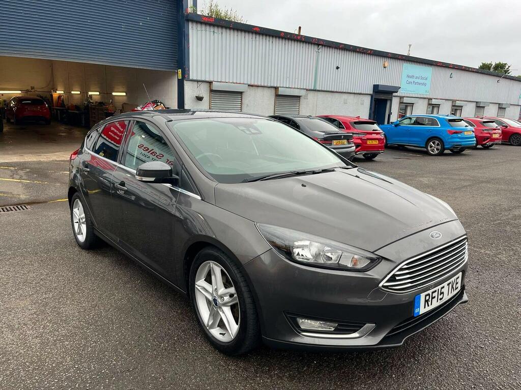 Ford Focus Hatchback 1.0T Ecoboost Titanium Euro 6 Ss Grey #3