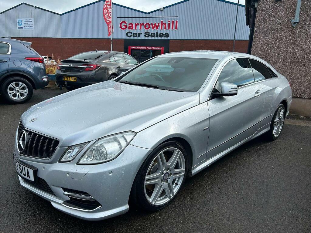 Mercedes-Benz E Class Coupe 2.1 E220 Cdi Blueefficiency Sport G-tronic Silver