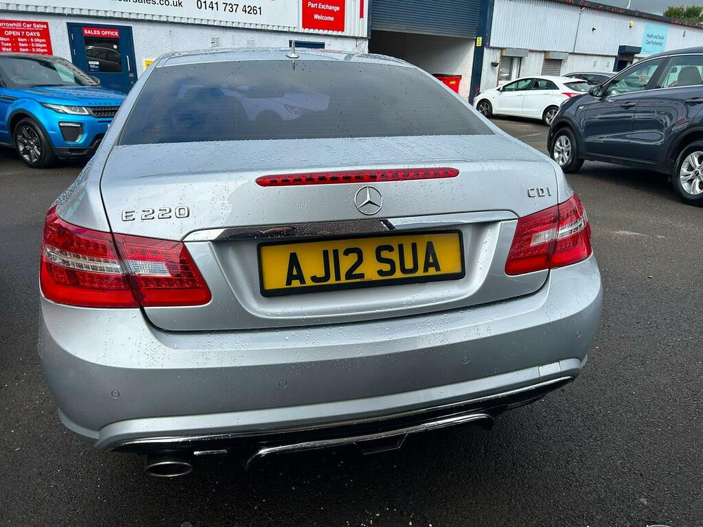 Mercedes-Benz E Class Coupe 2.1 E220 Cdi Blueefficiency Sport G-tronic Silver #6