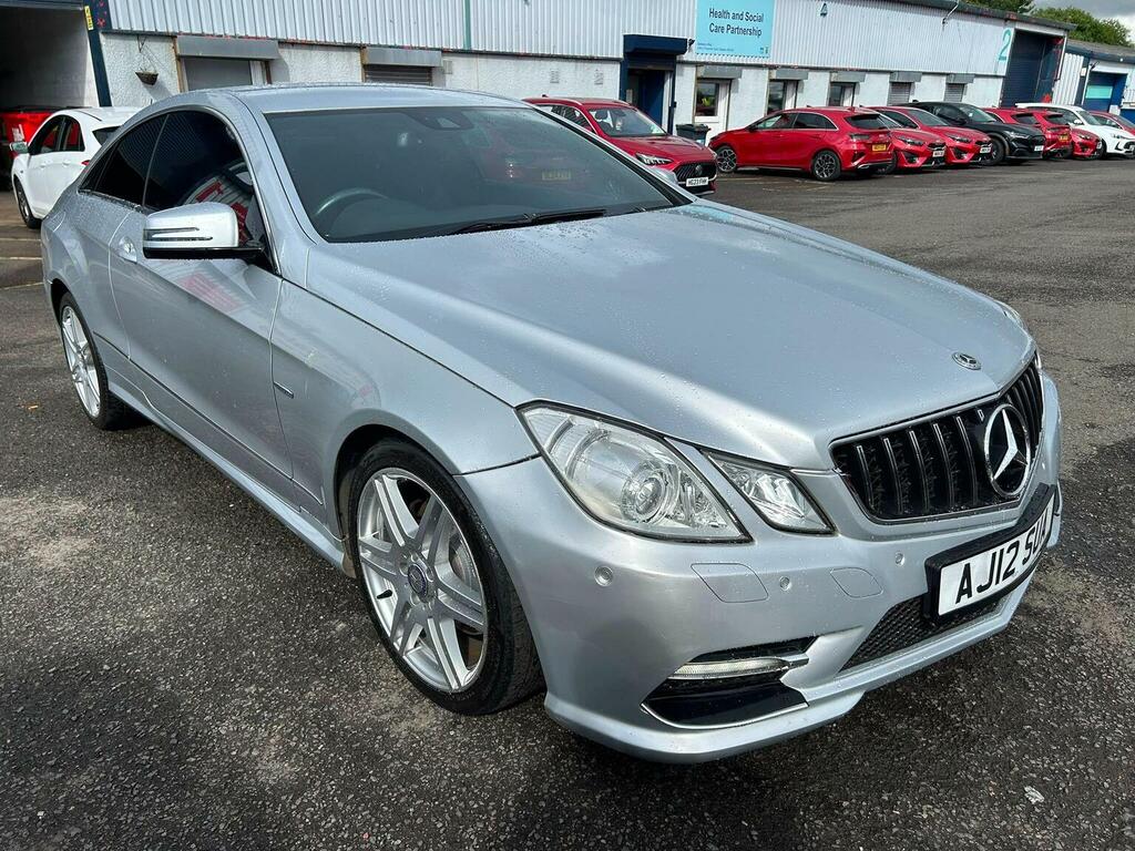 Mercedes-Benz E Class Coupe 2.1 E220 Cdi Blueefficiency Sport G-tronic Silver #3