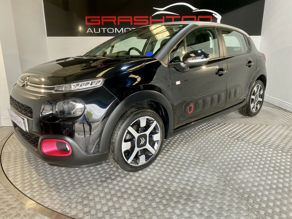 Citroen C3 Hatchback 1.2 Puretech Elle 201818 LA18YAF Black #3