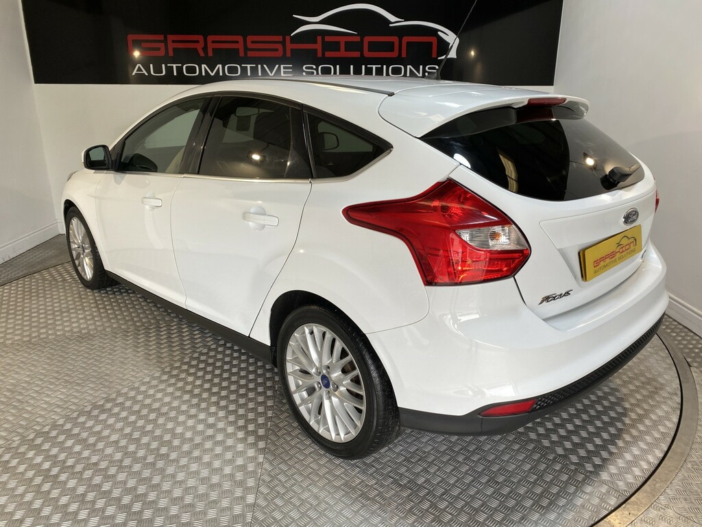 Ford Focus Hatchback 1.0 T Ecoboost Zetec Navigator 201414 FV14YSS White #6