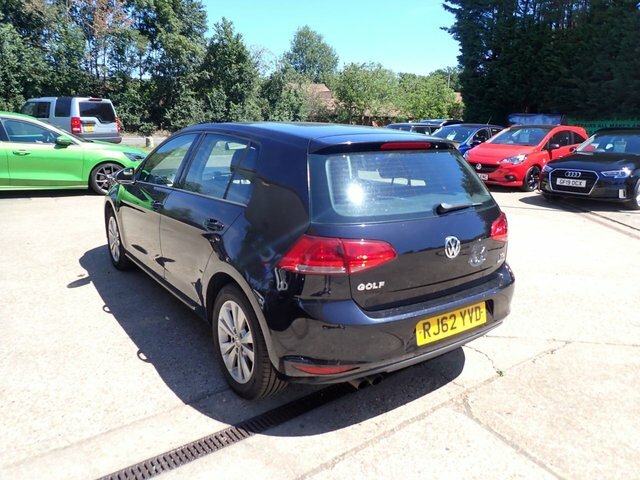 Volkswagen Golf Hatchback RJ62YVD Black #3