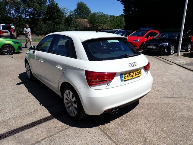 Audi A1 Hatchback White #3