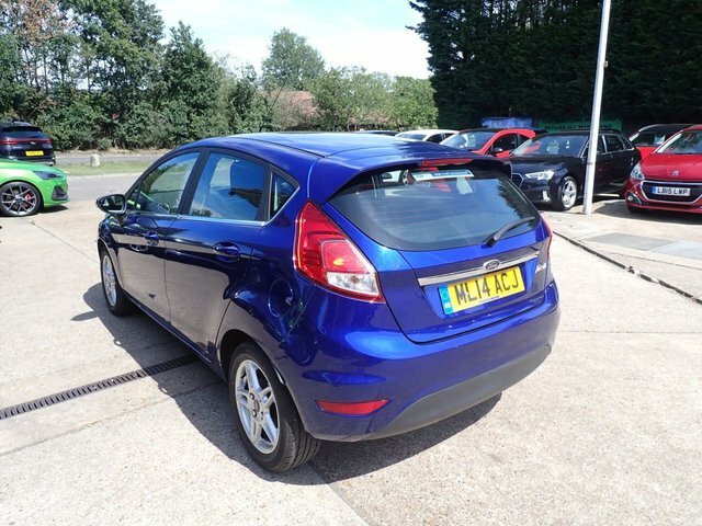 Ford Fiesta Hatchback Blue #3