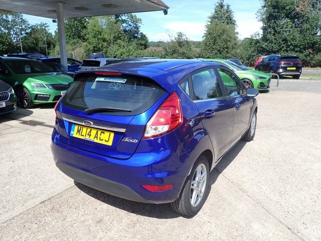 Ford Fiesta Hatchback Blue #2