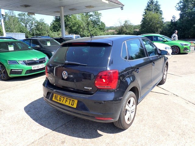 Volkswagen Polo Hatchback NL67FTD Black #2