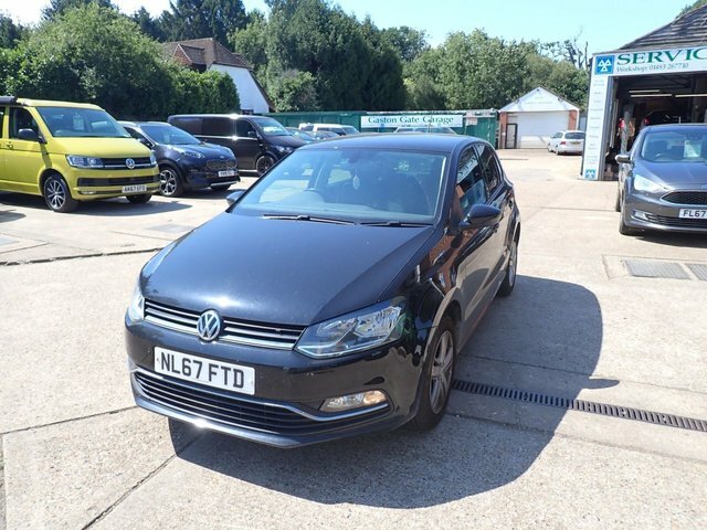 Volkswagen Polo Hatchback NL67FTD Black #4