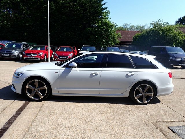 Audi A6 Avant Estate Black #6