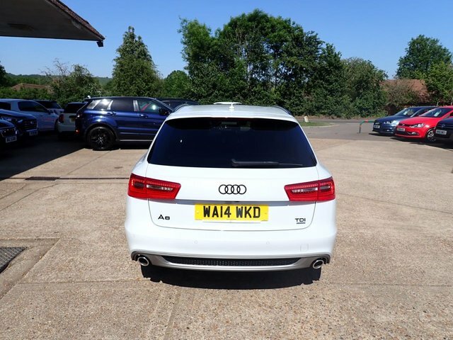 Audi A6 Avant Estate Black #4