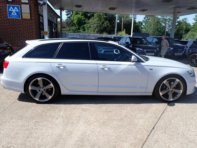Audi A6 Avant Estate Black #2