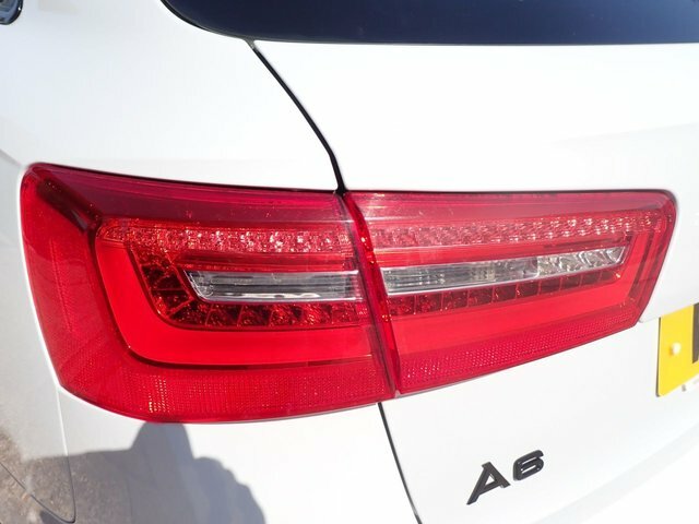 Audi A6 Avant Estate White #43