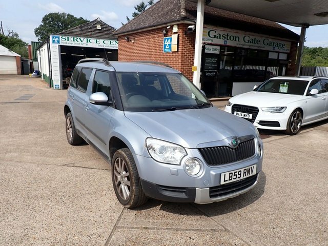 Skoda Yeti Suv Blue