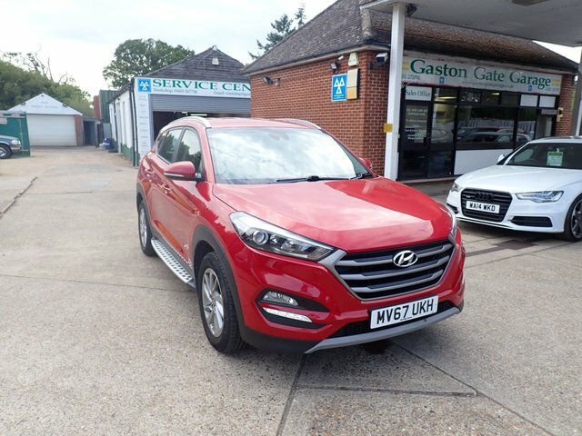 Hyundai Tucson Crdi Se Nav Blue Drive Red