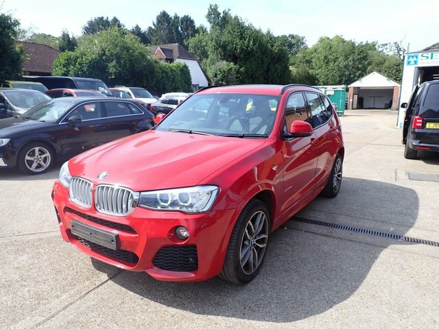 BMW X3 Suv Red #4