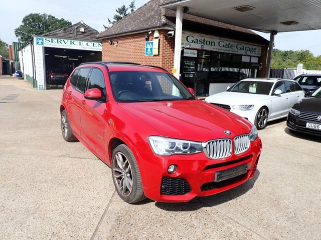 BMW X3 Suv Red