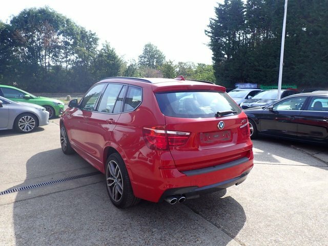 BMW X3 Suv Red #3