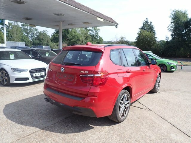 BMW X3 Suv Red #2