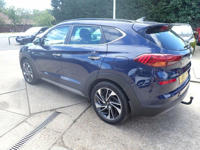 Hyundai Tucson Suv Blue #4