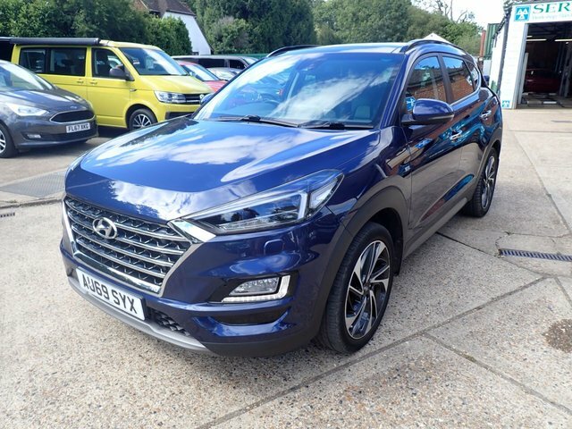 Hyundai Tucson Suv Blue #5