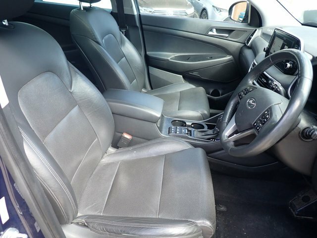 Hyundai Tucson Suv Blue #6